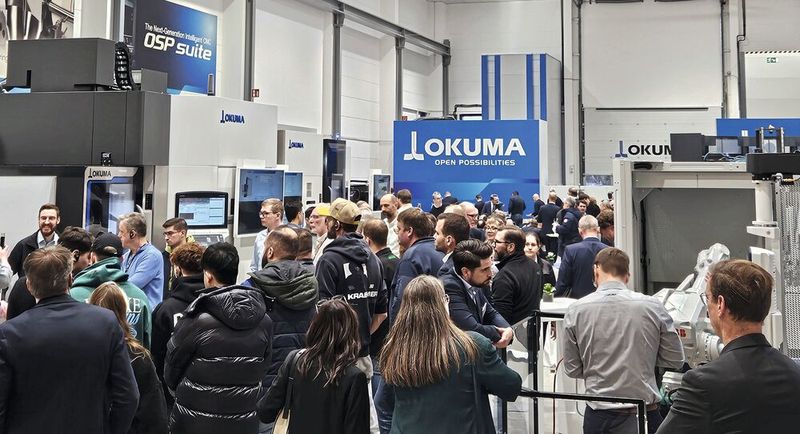 Das Open House 2026 findet am 4. und 5. März 2026 jeweils von 9 bis 17 Uhr in Krefeld statt, die Teilnahme ist gratis. (Bild:  Okuma)