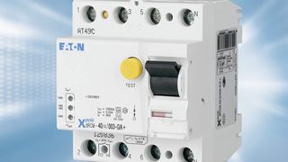 Digitaler FI/LS-Kombischutzschalter und digitaler Fehlerstromschutz-schalter Typ B+ vonEaton (Bild: Eaton)