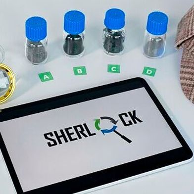 Verlässliche Analyse und Bewertung von Batterie-Rezyklaten für einen effizienten Materialkreislauf in der Batterieproduktion (Bild: Fraunhofer ISC)