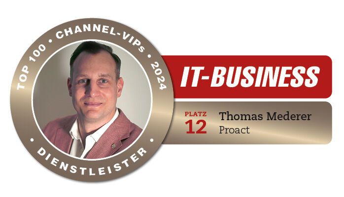 Thomas Mederer, Geschäftsführer, Proact (Bild: Vogel IT-Medien)