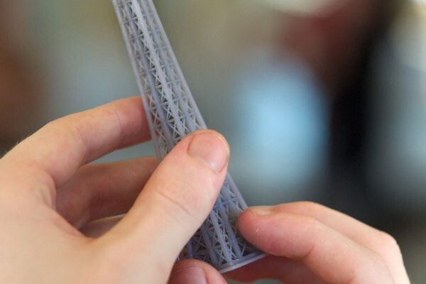 Beispiel für mit Form 1 gedruckte Objekte (formlabs)