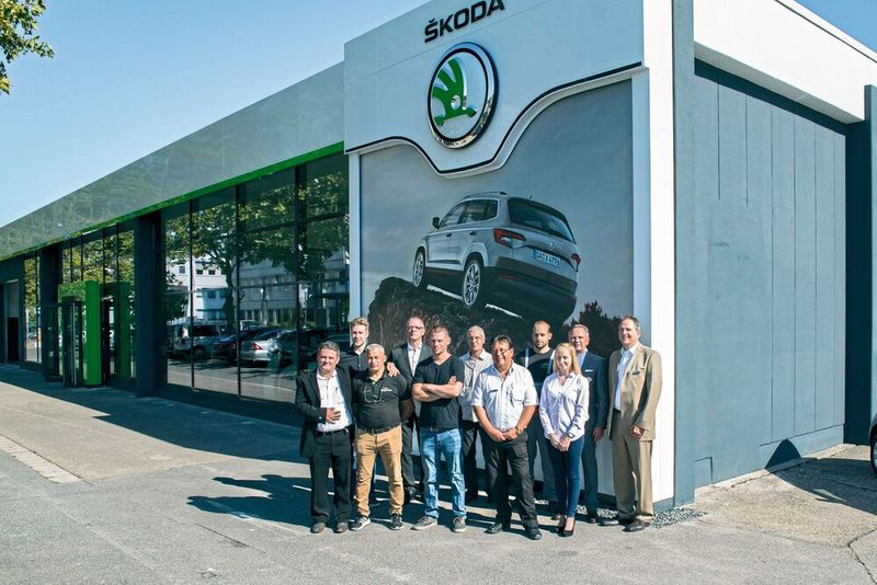 Der Standort in Heidelberg rundet das bisherige Skoda-Engagement entlang der Bergstraße ab. (Bild: Autohaus Ebert)
