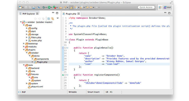 Werkzeuge wie die Eclipse PHP Development Tools erleichtern den Einstieg und die Arbeit mit PHP. (Eclipse.org)