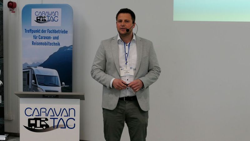 Sven Stadthalter, Vertriebsleiter Morelo, stellte sein Unternehmen vor und lieferte einen Einblick in die Morelo-Technologie. (Bild: Wenz - VCG)