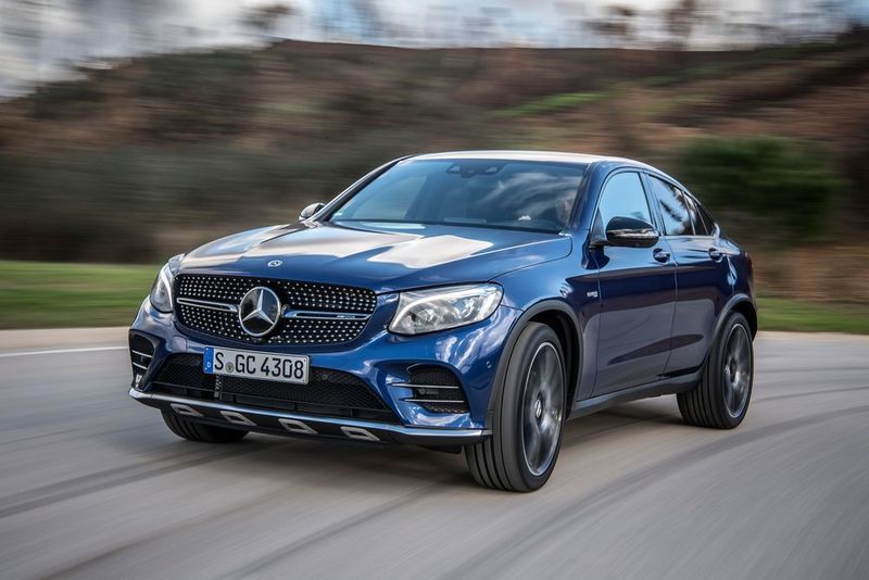 Tritt gegen den Porsche Macan an: Mercedes-AMG GLC 43 Coupé. (Mercedes-Benz)