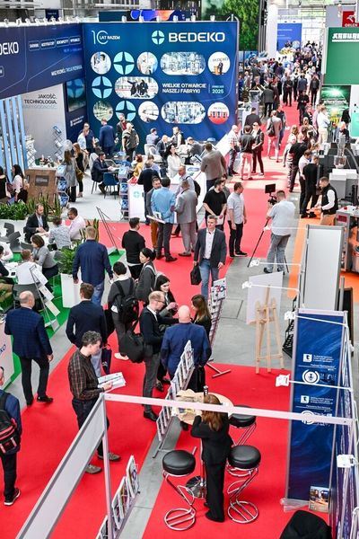 Plastpol 2026 gathers companies from over 30 countries. (Source: Michał Stańczyk/ Targi Kielce)