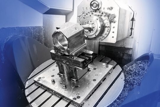 Kipp erweitert sein Portfolio im Bereich Spanntechnik um Solid-Bolt-Produkte und setzt damit auf ein mechanisches Nullpunkt-Spannsystem mit neuem Ansatz.  (Bild:  HWR Spanntechnik GmbH)