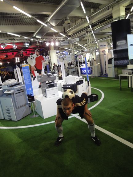 In der Printing Area wurde eine Runde gekickt (Archiv: Vogel Business Media)