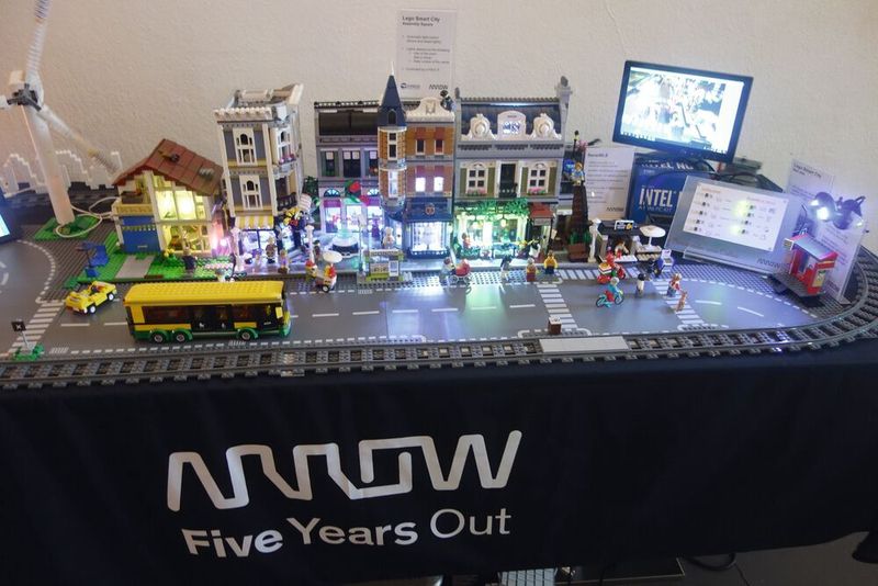 Die Lego Smart City gab einen Einblick in die IoT-Welt und wie sie unseren Alltag verändern kann. (IT-BUSINESS)