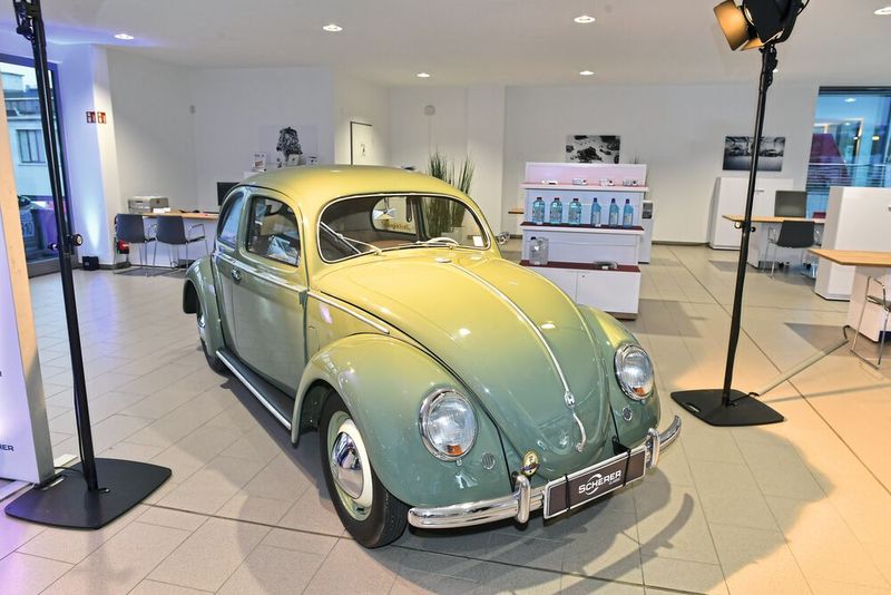 Die Scherer-Gruppe ist mit VW groß geworden. Entsprechende Reminiszenzen dürfen da nicht fehlen. (Bild: Seydel / Scherer-Gruppe)