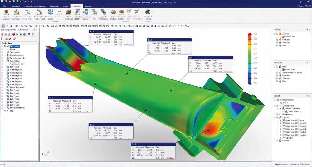 LK Metrology's Focus 2025 R1: Automated Point Cloud Inspection Software