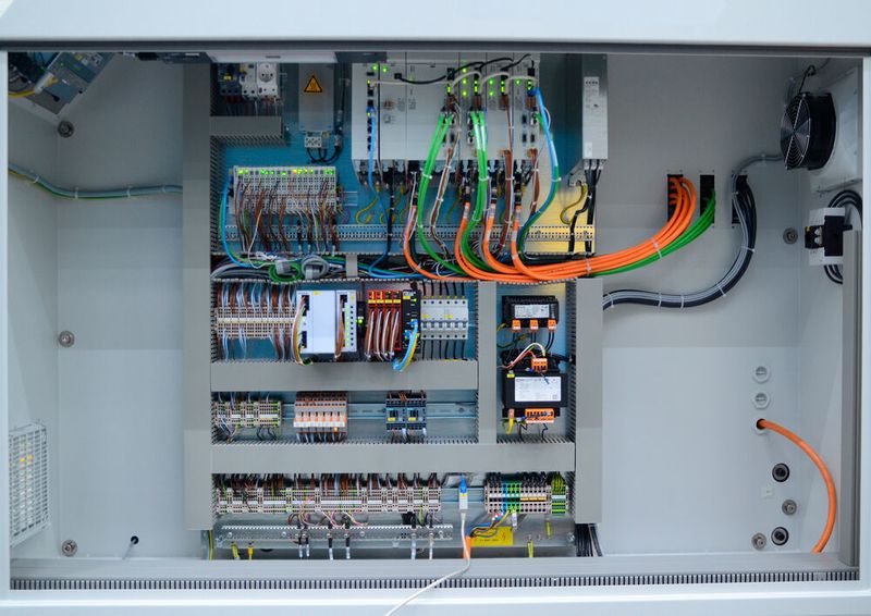 Durch die optimierten Baugrößen der Keba Drives und den Mehrachssystem an einer Versorgungseinheit, ist es gelungen die Schaltschrankgröße massiv zu reduzieren und Verdrahtungsaufwand zu minimieren. Daetwyler Graphics spart so Arbeitszeit und Kosten.  (Keba)