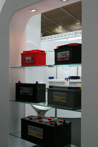 TAB aus Slowenien präsentiert Batterien für Stapler und andere Flurförderzeuge. (Archiv: Vogel Business Media)