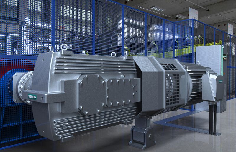 Das Konzept „Integrated Drive System“ (IDS) integriert das Produkt-Portfolio der Division Drive Technologies und bietet eine durchgängige und zuverlässige Integration des Antriebsstrangs. (Bild: Siemens)