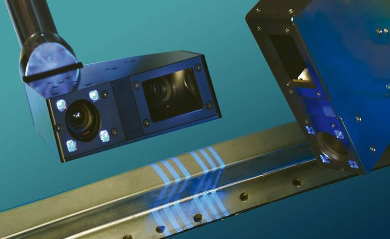 Kompakte 3D-Sensorik für die Inline Messtechnik und Roboterführung.Bilder: Isra (Archiv: Vogel Business Media)