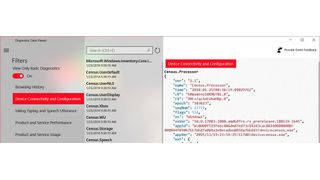 Mit dem Windows Diagnostic Data Viewer bekommen Windows-10-Anwender ein Tool, mit dem sie kontrollieren können, welche Diagnosedaten das Betriebssystem an Microsoft überträgt.  (Vogel IT-Medien)