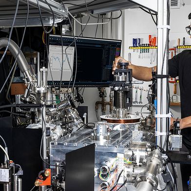 It's ticking: Researchers have stabilized the first atomic clock. (Source: PTB)