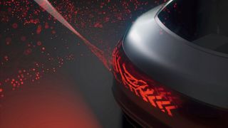 Neue Lichtdesigns lassen sich mit Mini-LEDs realisieren, die auf ein dünnes und transparentes Substrat aufgebracht sind. (Bild: AMS Osram)