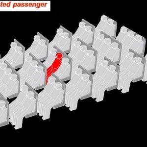 Welche Auswirkung hat ein niesender Passagier auf andere Flugzeuginsassen?