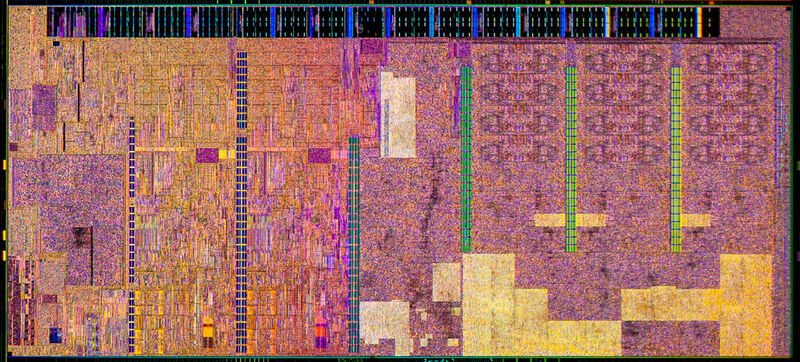 Strukturbreiten von 14 Millionstel Millimetern: Der Core-M-Chip mit der Broadwell-Architektur (Intel)