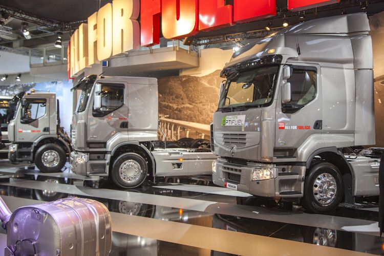 ... genau wie alle anderen Fahrzeuge von Renault Trucks. (Foto: Suffner)