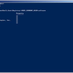 Abbildung 1: Über virtuelle Laufwerke kann auf die Systemregistrierung auch mit „cd“ und „dir“ zugegriffen werden