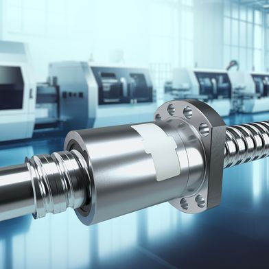 Kugelgewindetriebe der Performance Line von Bosch Rexroth mit neuer Flansch-Einzelmutter für vertikale und hochdynamische Linearanwendungen. (Bild: Bosch Rexroth AG)