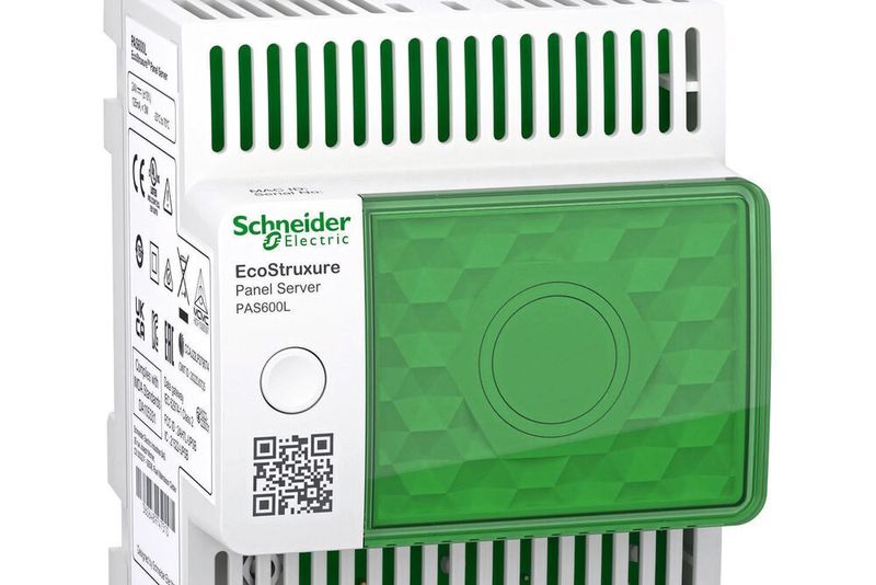 Schnell installiert und dank integrierter Webseiten einfach konfiguriert: Der Panel Server von Schneider Electric.(Bild:  Schneider Electric GmbH)