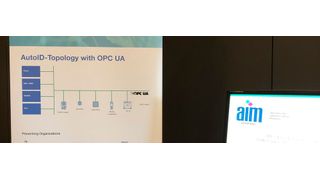 AutoID-Topologie mit OPC UA (Bild: AIM)