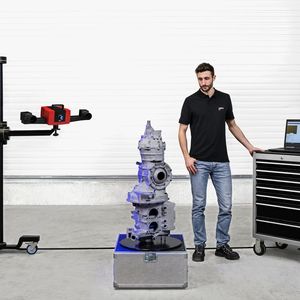 Der Atos Compact Scan liefert den Angaben zufolge selbst bei störendem Umgebungslicht rückverfolgbare 3D-Oberfächendaten.