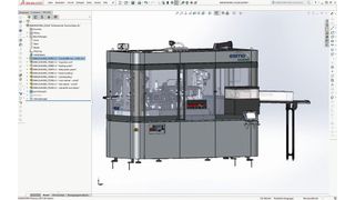 Für die mechanische Konstruktion nutzt Esmo Solidworks – und hat über das PDM-System eine mächtige Schnittstelle zur Elektrokonstruktion mit Eplan geschaffen.  (Eplan)