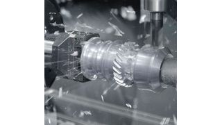 Hamuel Maschinenbau aus Meeder hat mit der HSTM 150 HD ein vollautomatisches Zerspanungssystem in petto, dass alle nötigen Bearbeitungsprozesse für die Fertigung von Turbinen- und Kompressorschaufeln von Flugzeugantrieben in sich vereint. Doch das sei noch längst nicht alles... (Hamuel)