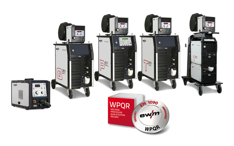 Mit dem WPQR-Paket von EWM erstellt die WPK qualifizierte Schweißanweisungen nach Standardschweißverfahren für sämtliche EWM-Schweißgeräte – unabhängig von der Baureihe. (Bild: EWM)