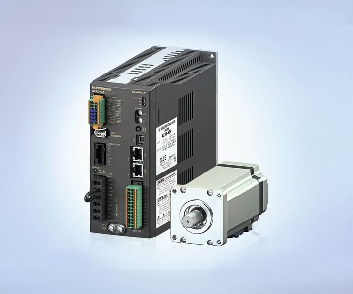 Mit den Servomotoren der AZX-Serie können die Taktzeiten von Anwendungen mit grossen Lasten und langen Verfahrwegen deutlich verkürzt werden. (Bild: Oriental Motor)