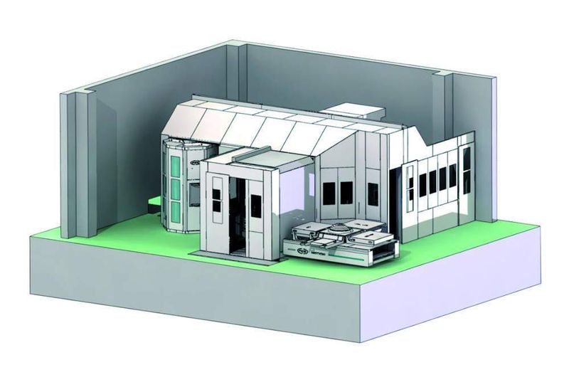 Bild 6: Fräsmaschine mit Palettenwechselsystem.Bilder: Pfleghar (Archiv: Vogel Business Media)
