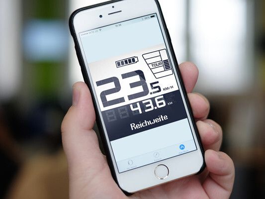Die App macht's möglich: Trainieren auch von unterwegs (Bild: Thomas Kuther)