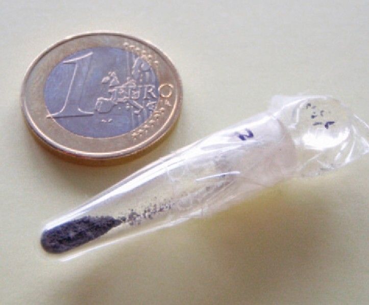 Mondstaub aus dem Mare Crisium (Bild: DLR)