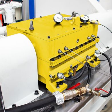 Mit seinem neuen High-Speed-Prüfstand konnte Ringspann nachweisen, dass die neuen FHHS-Gehäusefreiläufe sich als Überholfreilauf für hohe Drehzahlen eignen. (Bild: Ringspann)