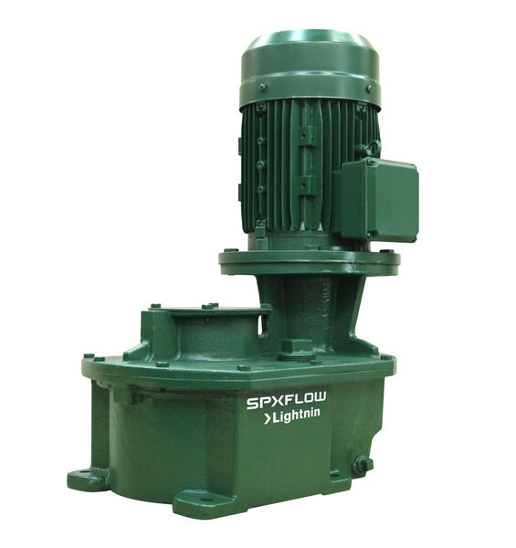 The Compact Series combines the leading, high efficiency Lightnin impellers with a more economical, simplified drive system. (SPX Flow)