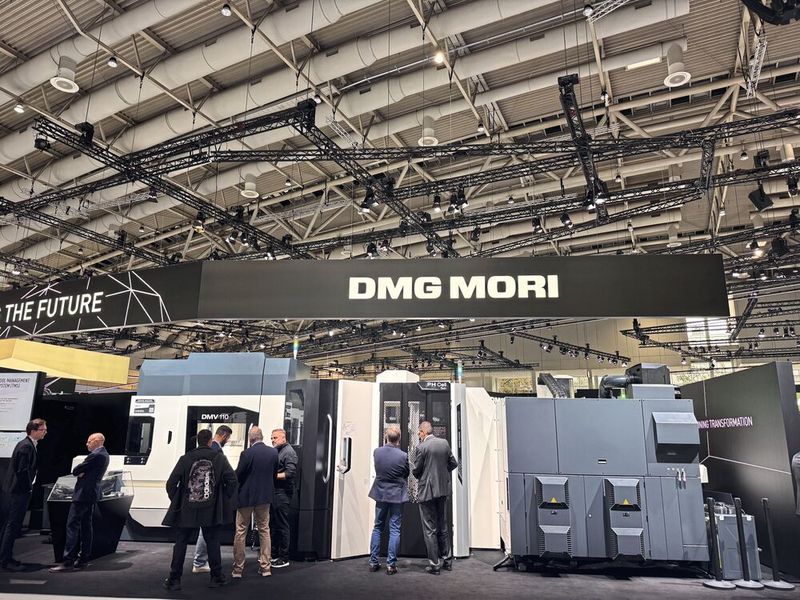 Impressionen aus der DMG Mori Halle. (Bild: VCG/Sonnenberg)