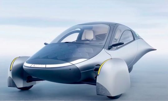 Aptera’s space age vehicle might be the salvation of solarEVs.(Source:  Aptera Motors Corp.)