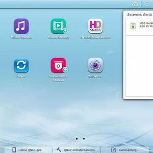 US- Erkennung an Qnap NAS