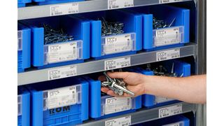 Mobiles Kanban-Regal von Reyher.  (Bild: Reyher)