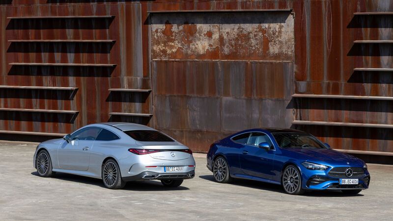 Mercedes bezeichnet seinen neuen Zweitürer als „das größte Coupé im Mittelklasse-Segment“. (Bild: Mercedes-Benz)