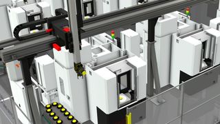 Visual Components zeigt auf der AMB 2016 seine neue Lösung für die 3D-Fabrikplanung und -simulation. (Visual Components)