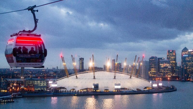 In London ergänzt eine Seilbahn bereits seit 2012 das Stadtbild.