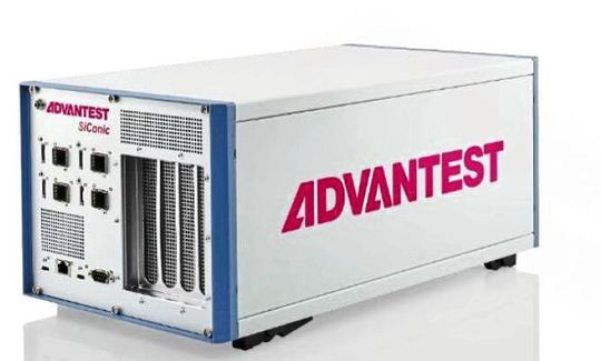 Der SiConic überträgt Testprogramme direkt von der Emulationsphase auf die Produktionsumgebung.(Bild:  Advantest)