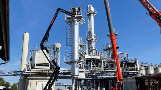 Die Aufstellung der neuen Kolonne übernahm das Team von Richard Geiss in Eigenregie. (Bild:  Richard Geiss)