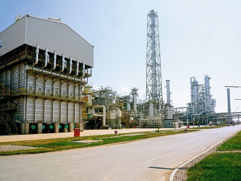 Ammonia-Plant in Algeria — one of the key technologies of ­Thyssenkrupp Industrial Solutions.  (Thyssenkrupp)