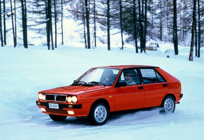 Ab 1986 bot Lancia den Delta HF mit Allradantrieb an. (Lancia)